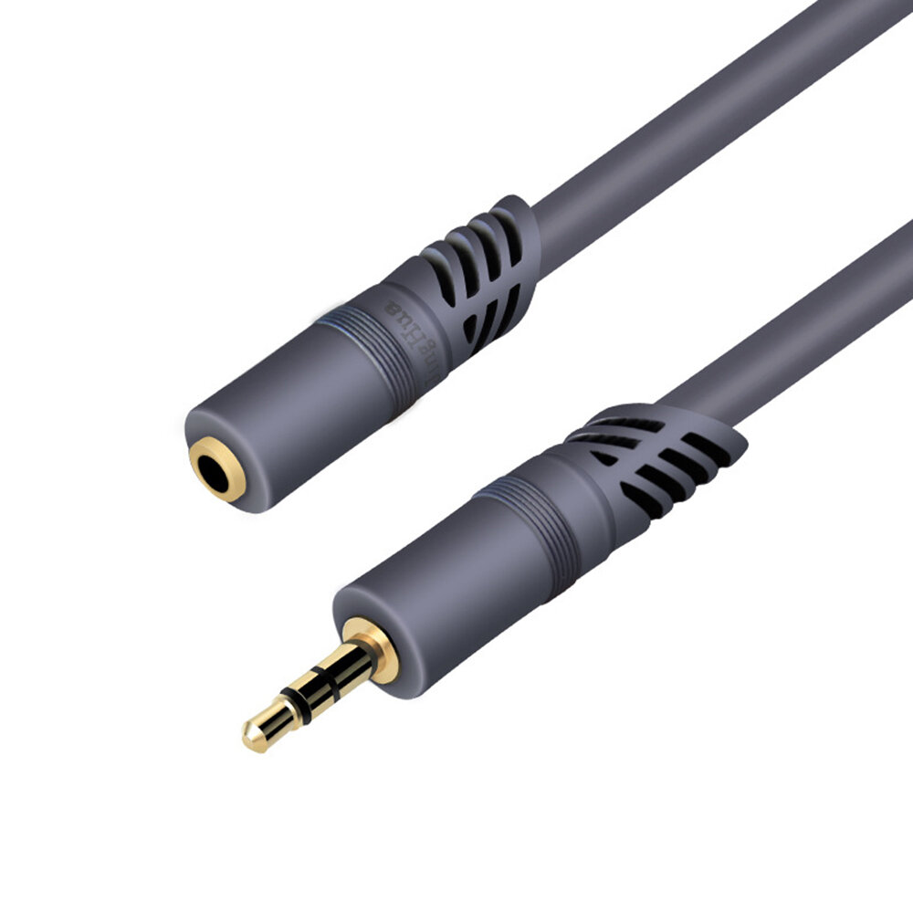 

JINGHUA 3.5mm Audio Extension Cable Aux 3.5mm Jack Male to Female Cable for Phone Headphone Player PC Extender