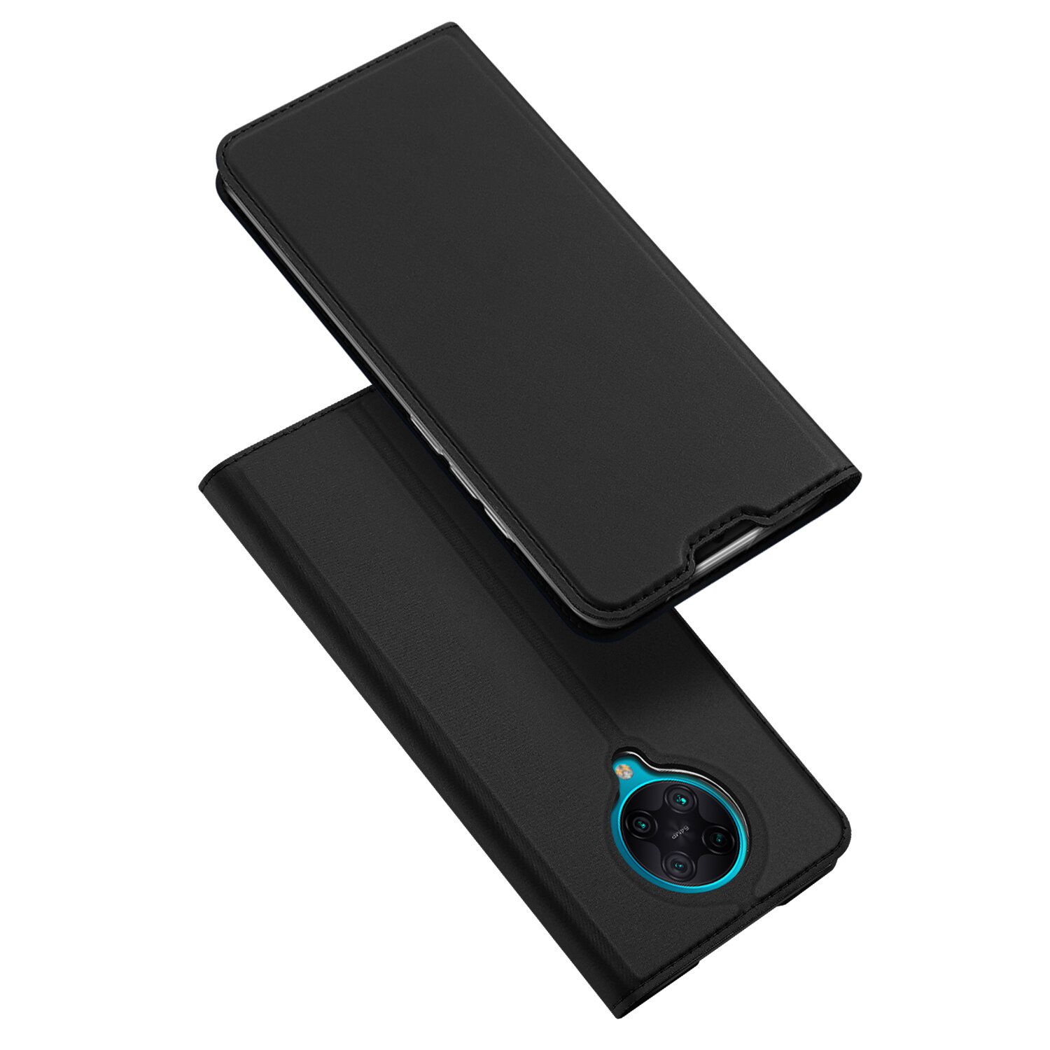 

DUX DUCIS for Poco F2 Pro Case Flip Magnetic with Card Slot Stand Shockproof PU Leather Protective Case Non-original