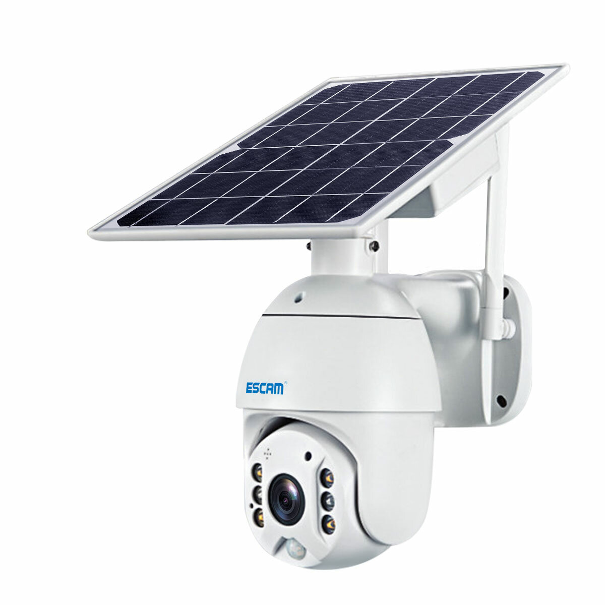 Kamera IP z panelem solarnym ESCAM QF280 1080P z EU za $82.79 / ~394zł