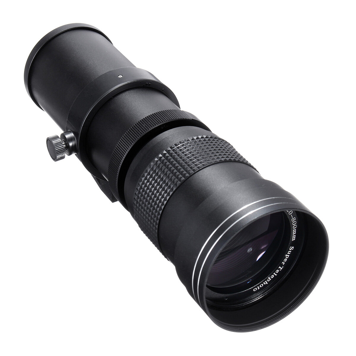 PRee® 420-800mm F/8.3-16 Super Teleobiettivo con zoom manuale + Montatura T per fotocamere Nikon, Sony e Pentax SLR