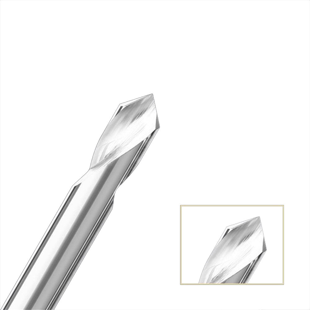 2 Edge 90 Degree Centering Drill Aluminum Fixed Point Drill Carbide Knife Gong Knife Cnc Tool Withou