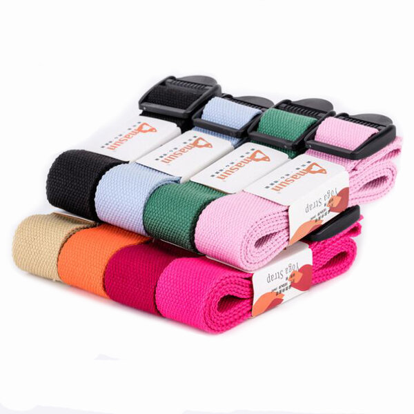 Yoga Stretch Belt Thicken Durable Fitness Exercise Training Strap Yoga Resistant Strap
