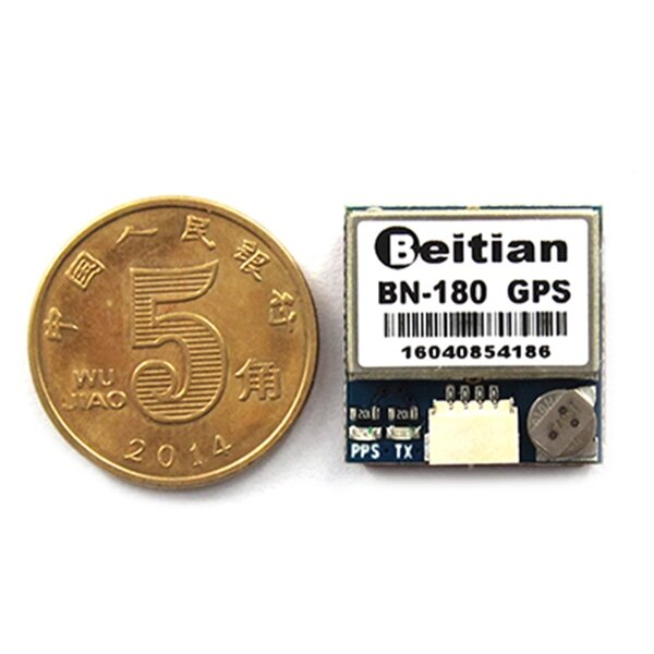 Самый маленький мини двойной GLONASS+GPS BN-180 Микро двойная GPS Антенна Модуль UART TTL для CC3D F3 РУ Дрон