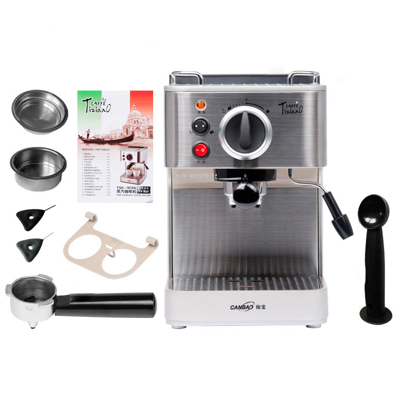 EUPA TSK-1819A19バー半自動コーヒーマシンデュアル温度制御ステンレス鋼材料家庭用および商業用