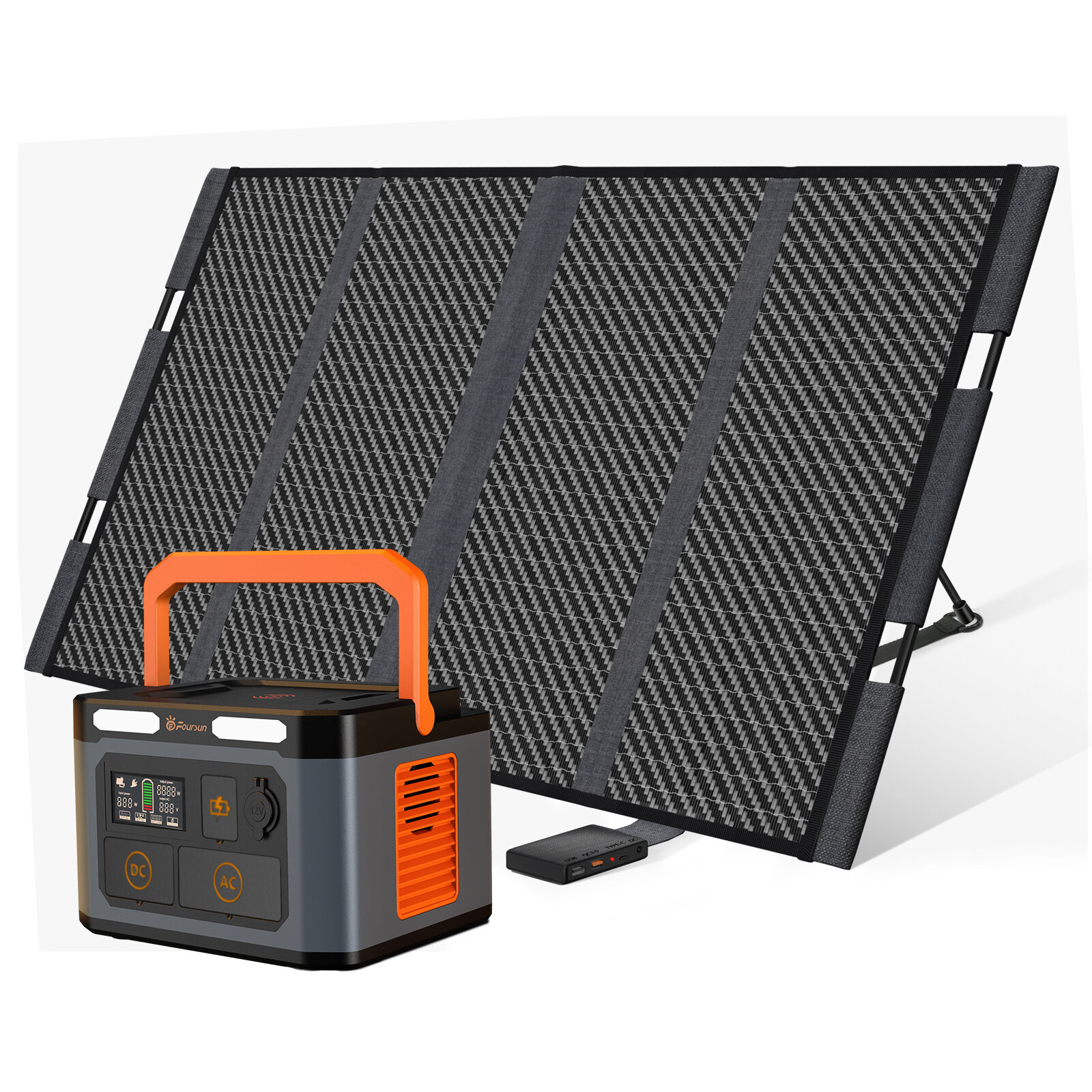 Stacja zasilania Foursun 1500W + Panel solarny 100W z EU za $738.99 / ~3186zł