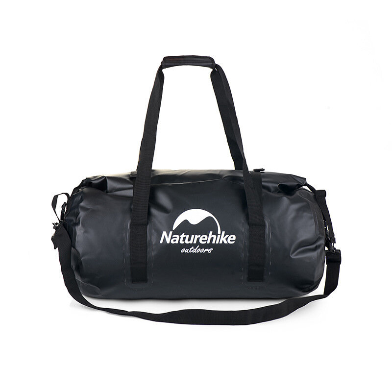 Nepremokavá duffelová taška Naturehike 40/60/90/120L so suchým/mokrým oddelením, zložiteľná, pre kempovanie a cestovanie na pláž.