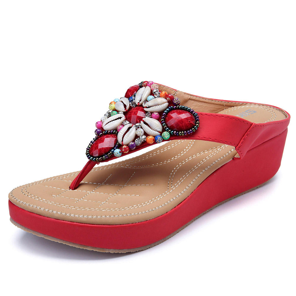 Women Rhinestones Bohemian Casual Sandals