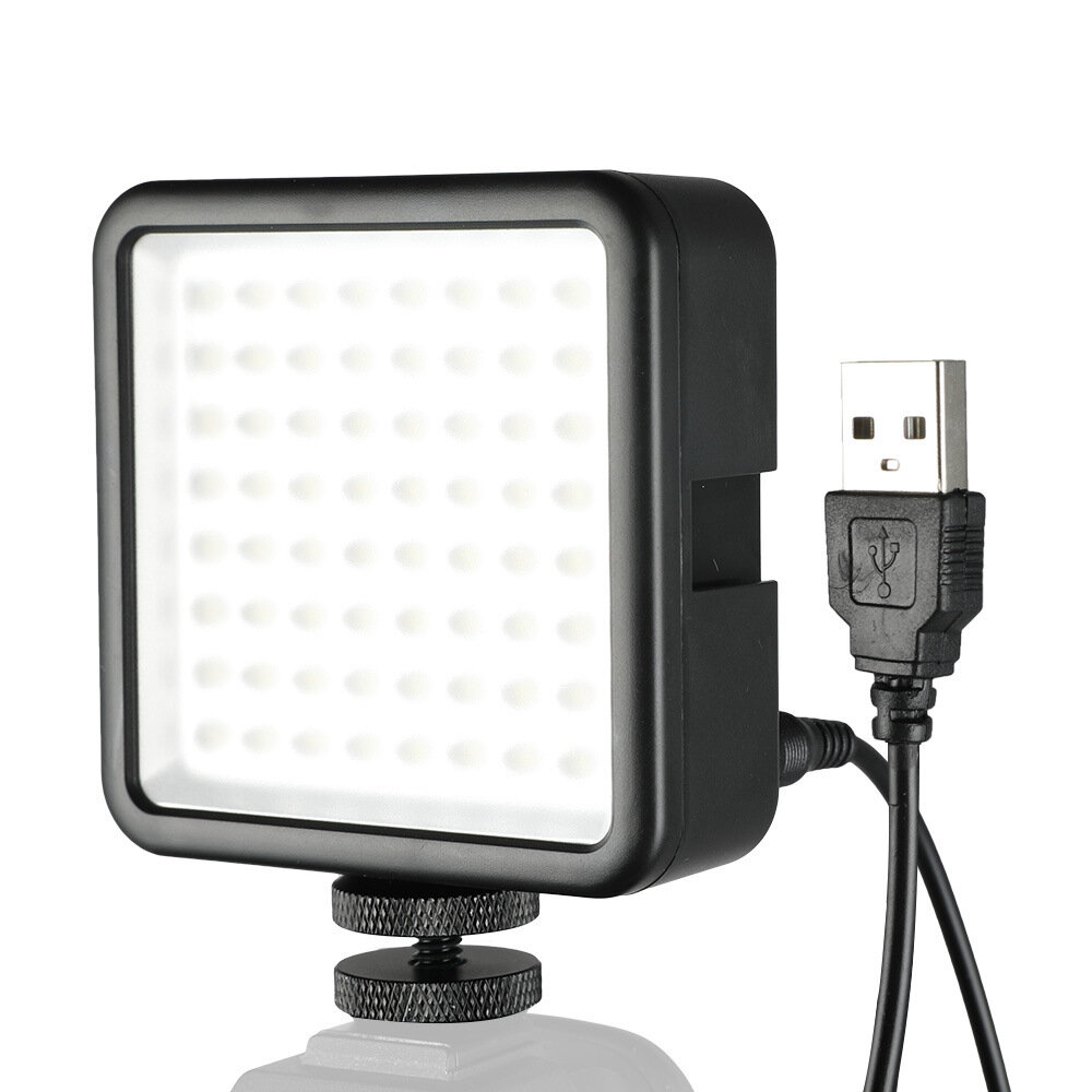 

SOONPHO LED64 5600K Video Fill Light for DSLR Camera Camcorder Mini DVR LED Flash Lamp Lighting for Photography Photo Vi