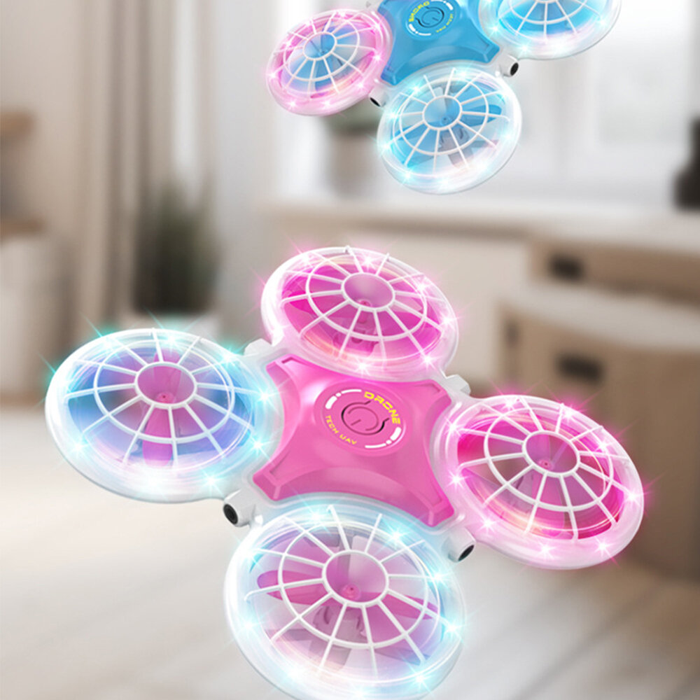 X79 Mini Intelligent Obstacle Altitude Hold Headless Mode 360° Filp Circle Protection Colorful LED Lighting Toys Kids Gi