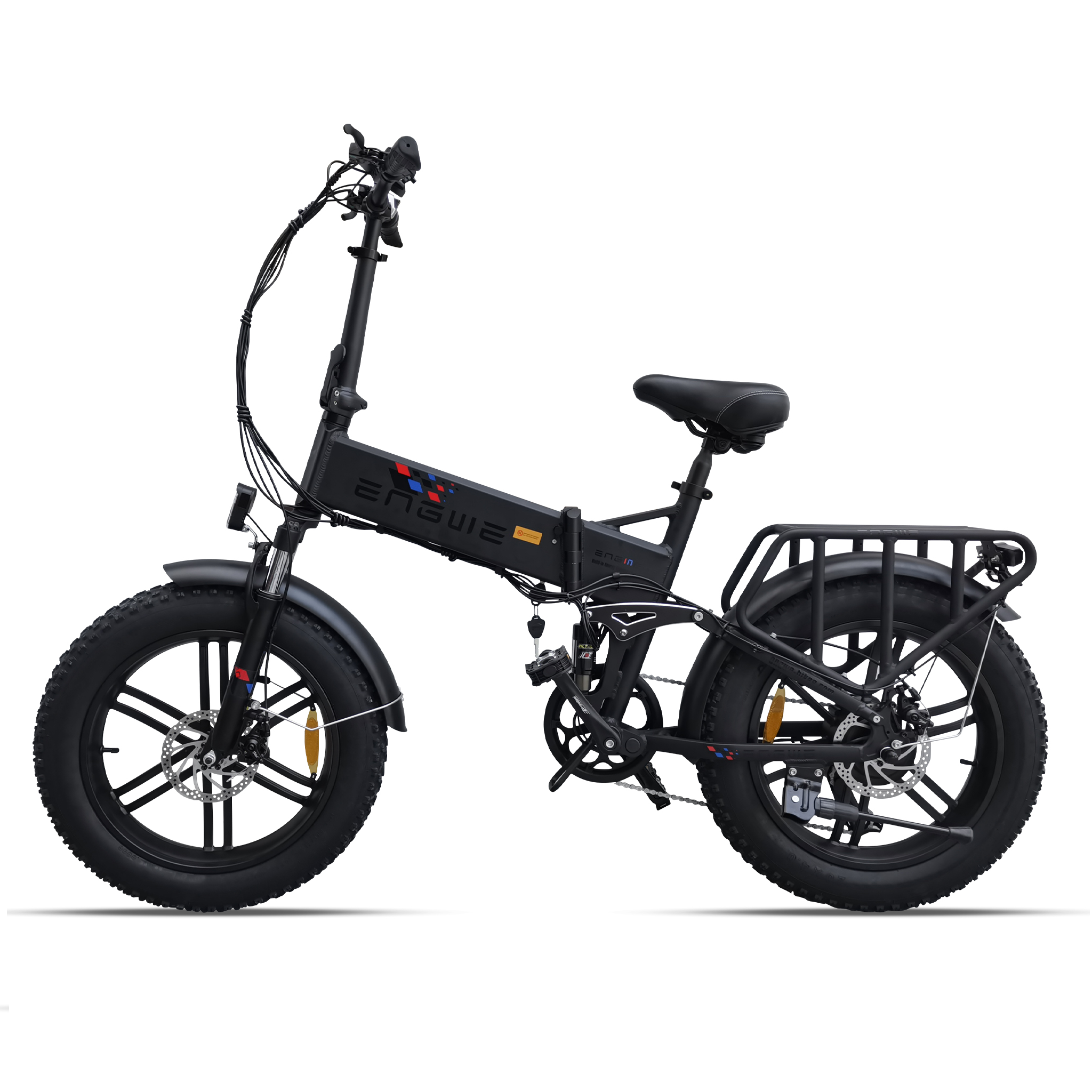 [EU DIRECT] ENGWE ENGINE X 250W 13Ah 48V 20*4in 100-120km Mileage Range Folding Fat Tire Electric Bike Bicycle City Moun