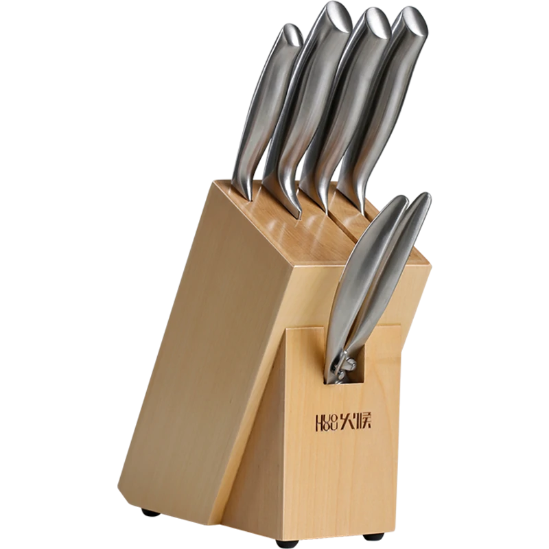 סט סכינים שווה עם מתקן תואם מבית Huohou