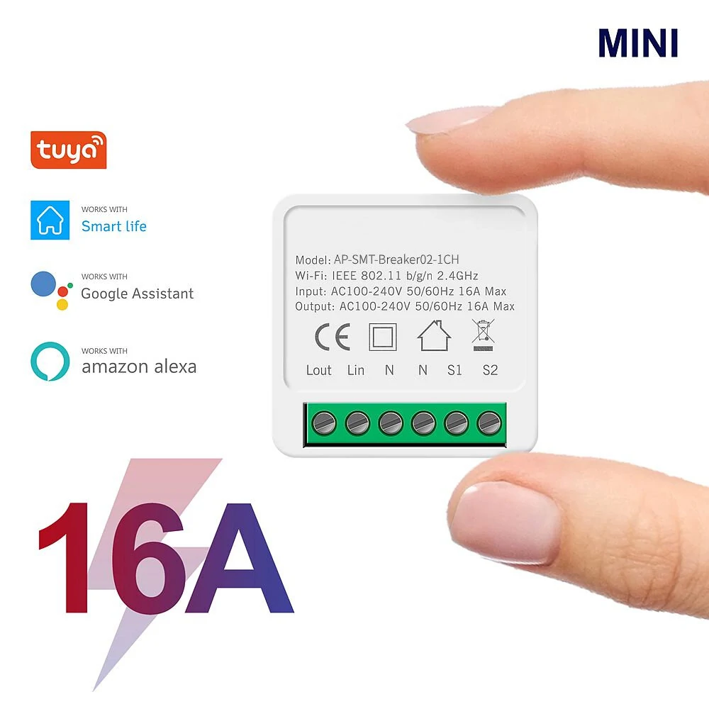 16A Mini Smart Home Module