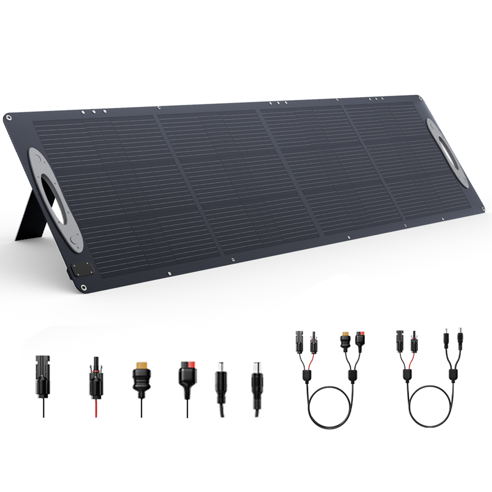 [EU Direct] VDL SC0201 Panneau solaire ETFE de 200W 5V USB 20V DC Panneaux solaires d'efficacité 23.5% Panneau solaire pliable portable pour patio, camping-car, camping en plein air, pannes de courant en cas d'urgence