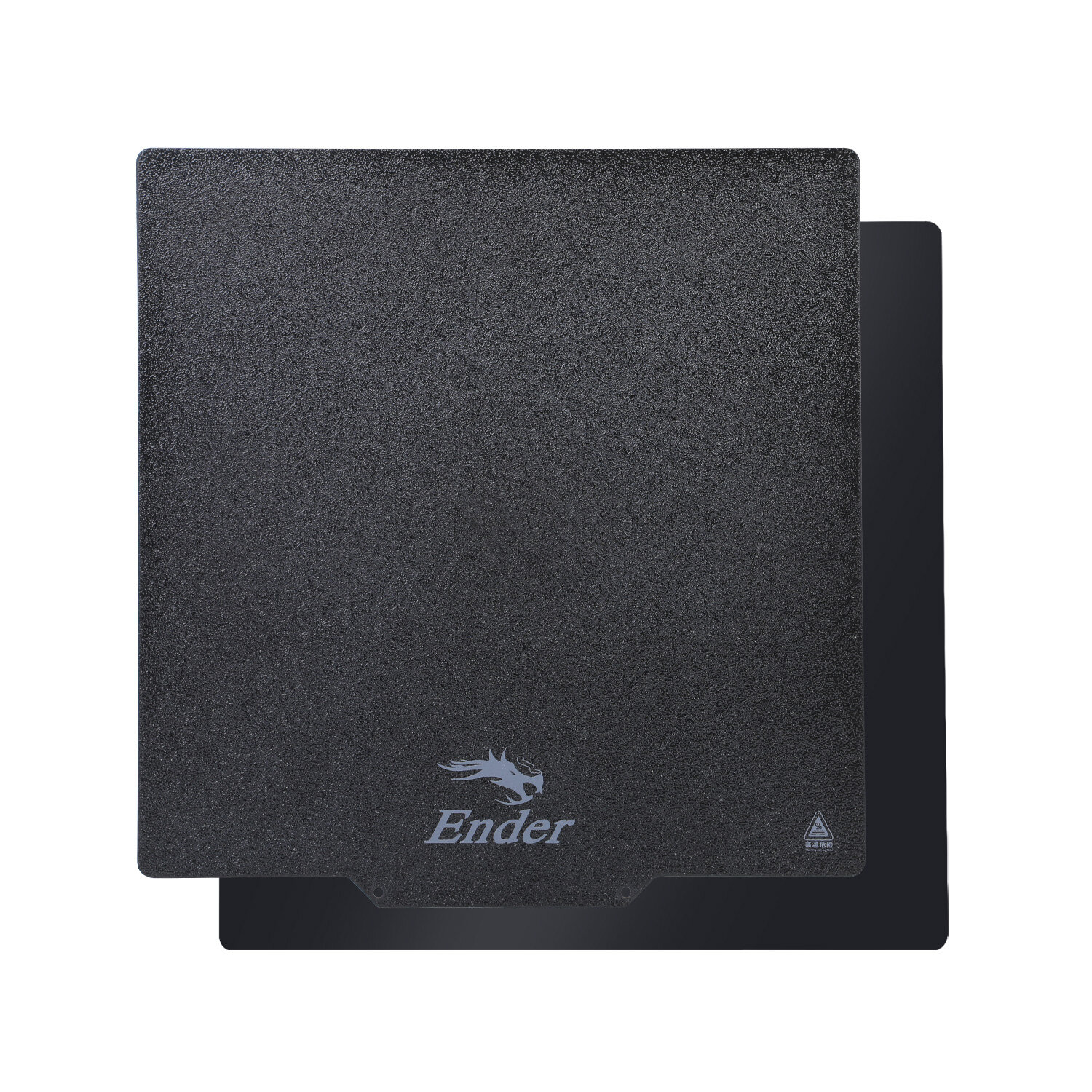 Creality 3DÂ® 235*235*0.4mm Black PEI Magnetic Flexible Steel Plate for Ender-3/Ender-5 Series 3D Printer Part