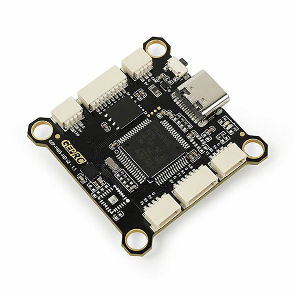 

30.5x30.5mm GEPRC GEP F405 HD V2 F4 OSD Flight Controller 3-6S with 5V 9V BEC Output Support DJI O3 Air Unit for FPV RC