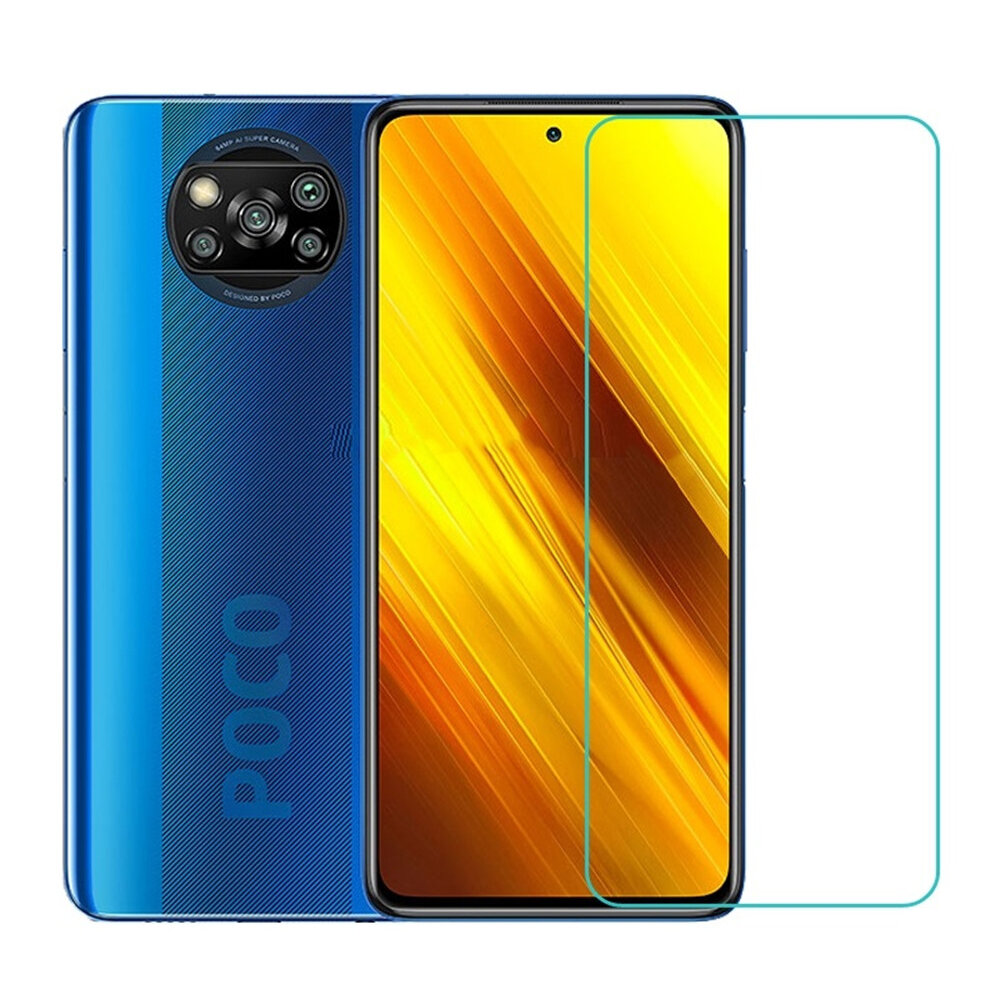

Bakeey for POCO X3 Pro / POCO X3 NFC Flim 1/2/3/5PCS HD Clear 9H Anti-Explosion Anti-Scratch Tempered Glass Screen Prote