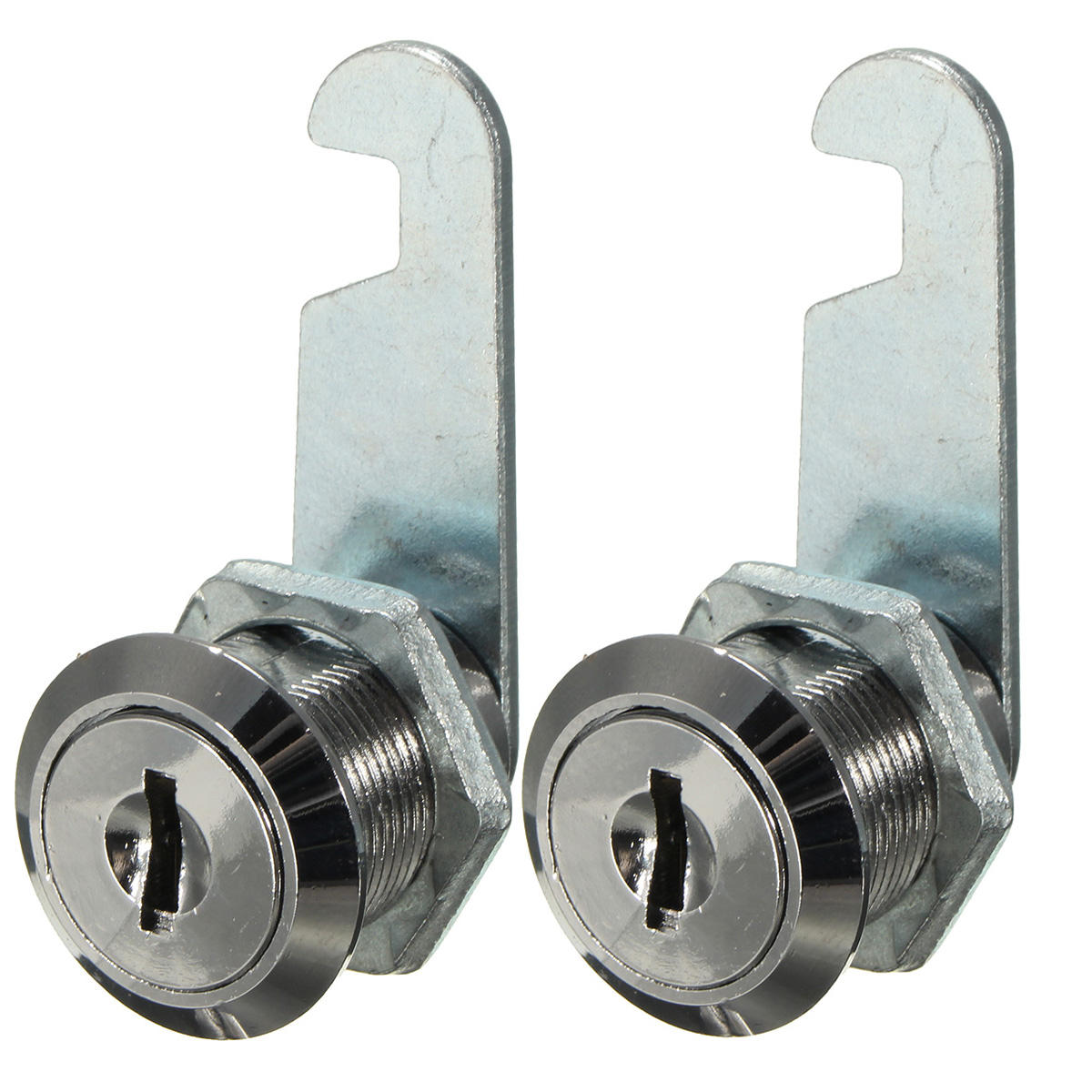 Zinc Alloy Cam Lock Archiefkast Brievenbus Ladekast Locker met twee sleutels 16mm / 20mm
