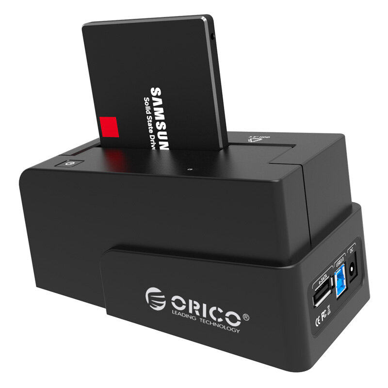 ORICO 6618US3 HDD SSD Hard Drive Docking Station Support 16TB USB3.0 SATA HDD SSD Tool-free Installa