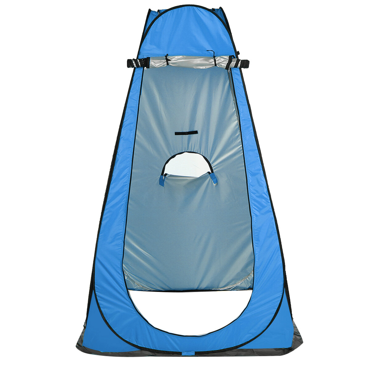 Tente de camping pour douche et toilette avec protection UV et imperméable, pliable et portable pour plus d'intimité.