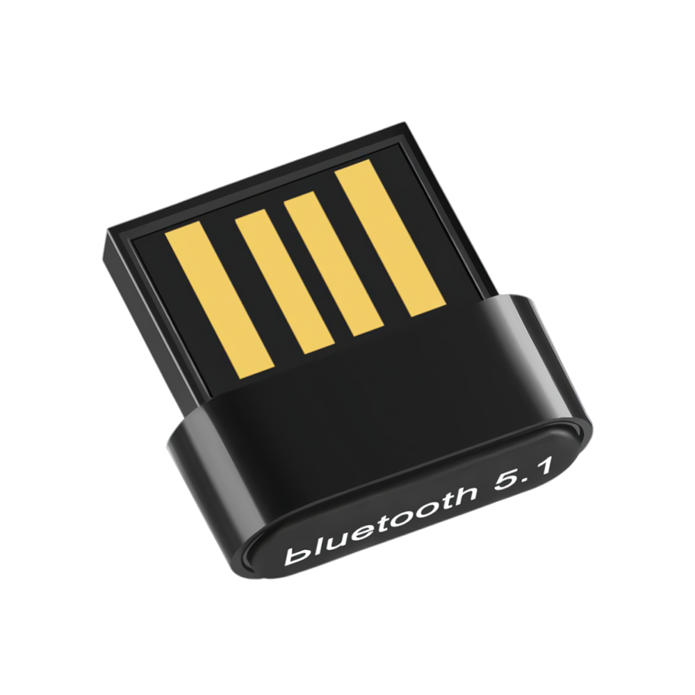 USB Bluetooth-adapter 5.1 Computer Bluetooth-zender Driver-vrije Bluetooth-audio-ontvanger voor pc W