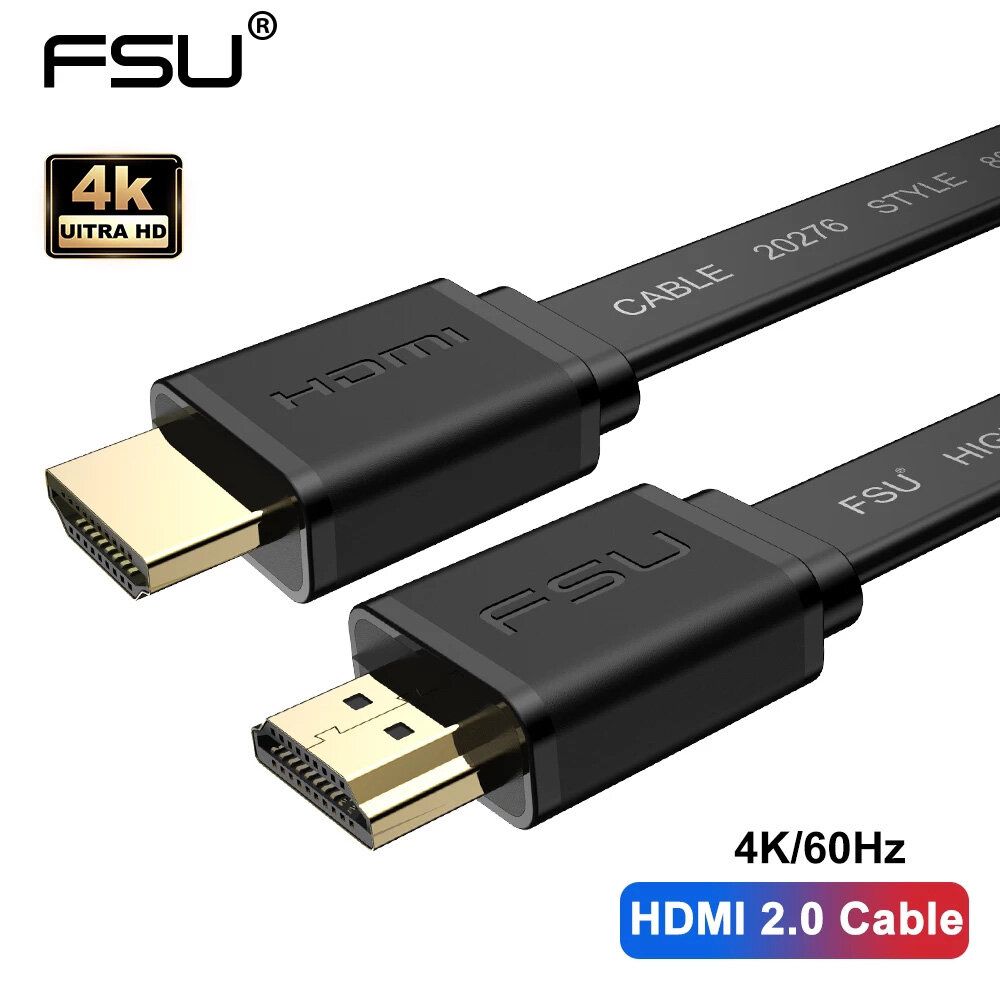 FSU HDMI-kabel 4K / 60Hz HDMI-splitteradapterkabel voor HDTV-computerprojectormonitor