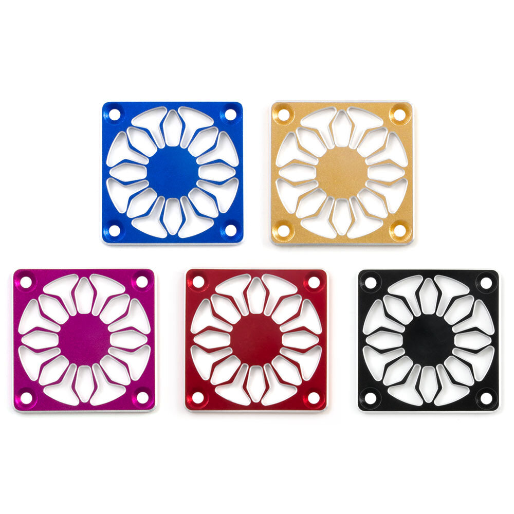 RC Motor ESC Cooling Fan Protective Cover Guard 40*40mm Metal Cooling Fan Cover Plate M3 Screw Holes