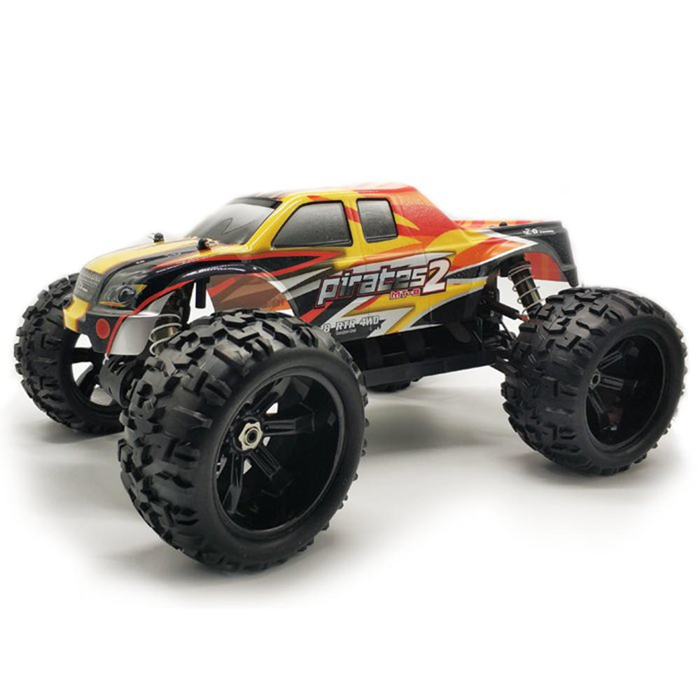 ZD Racing 9116 1/8 2.4G 4WD 80A 3670 Borstelloze RC Auto Monster Off-road Truck RTR Speelgoed