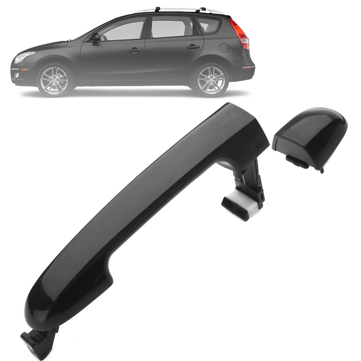 Pair Car Rear Outer Exterior Door Handle Cover Trim for Hyundai Elantra 2007-2012