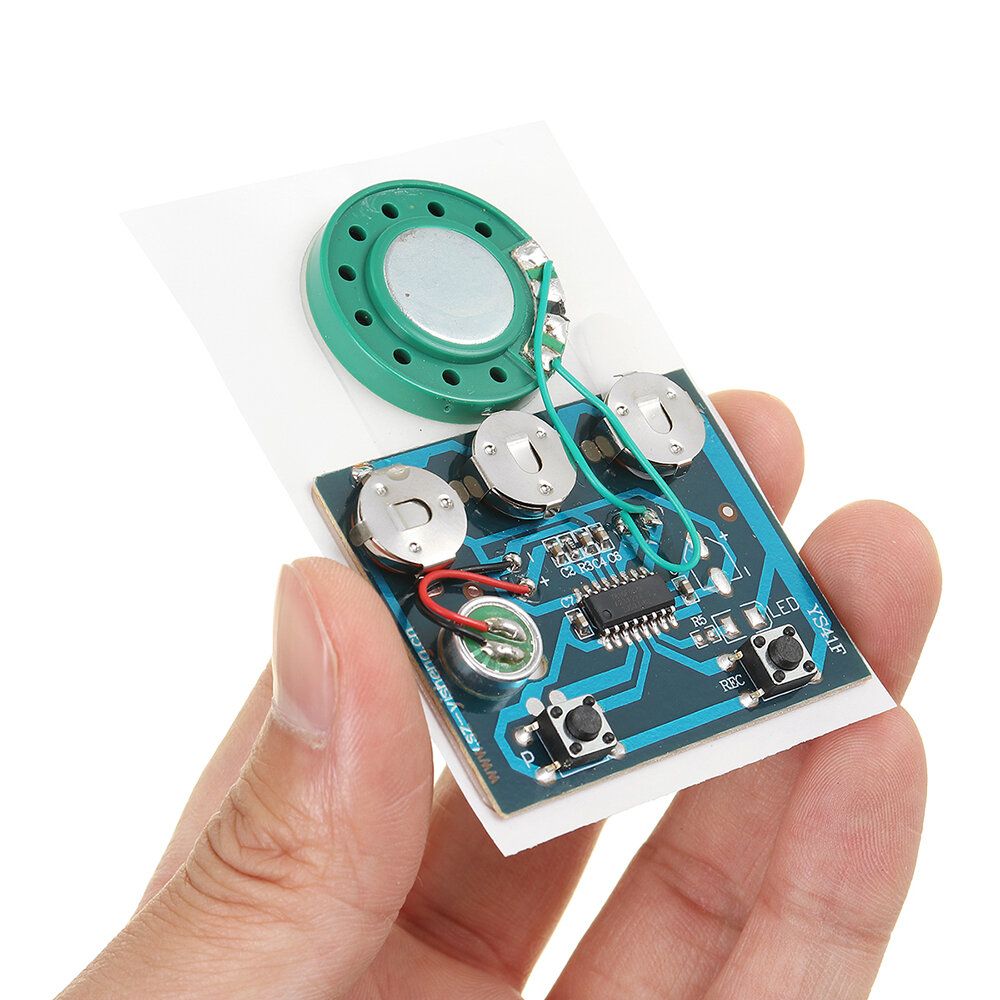 Programmeerbare muziekkaart voor wenskaart DIY-geschenken 30 seconden 30S Key Control Sound Voice Au