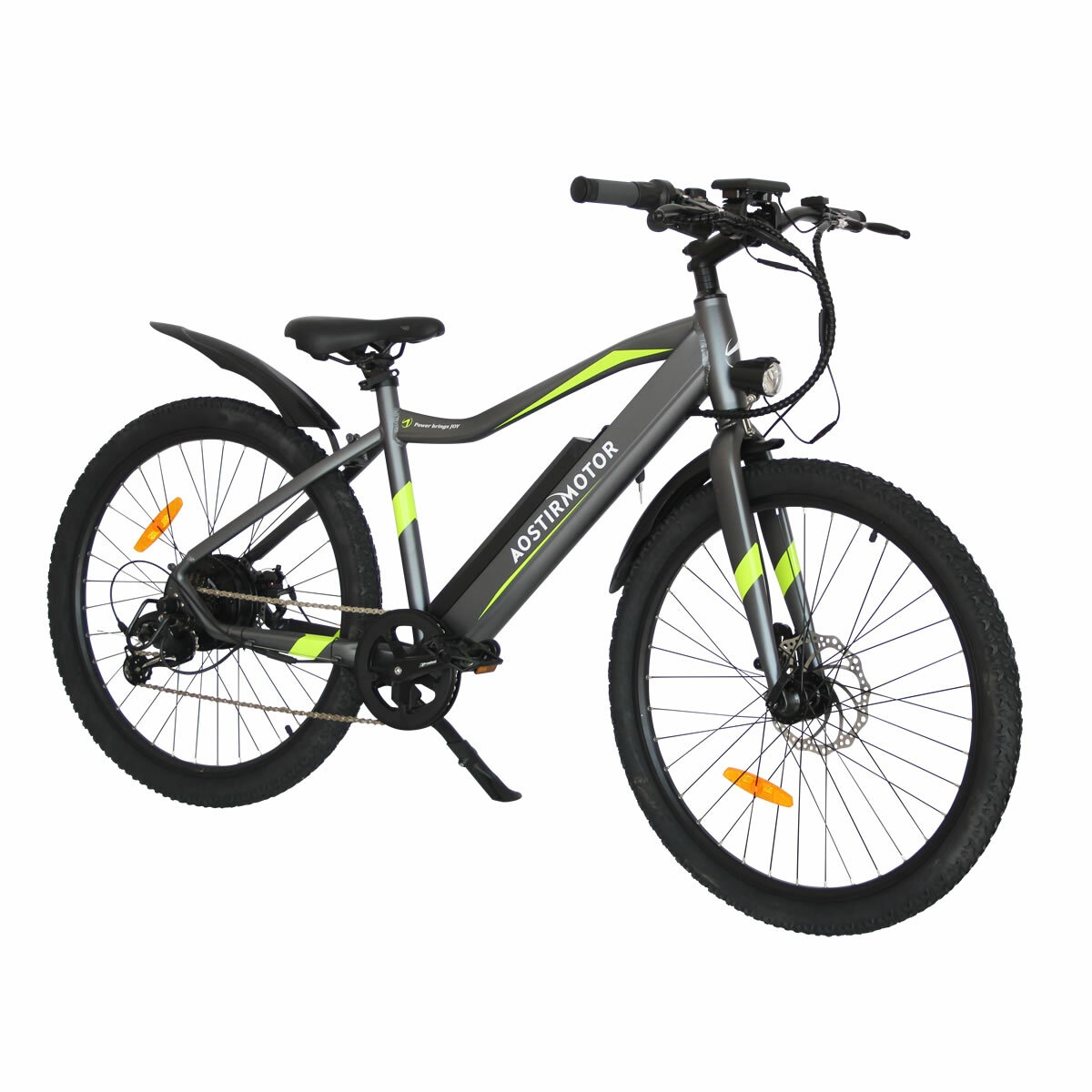 

[USA DIRECT] AOSTIRMOTOR S03 500W 36V 10.4Ah 26 Inch Electric Bicycle 40km/h Max Speed 35Km Mileage 150Kg Max Load