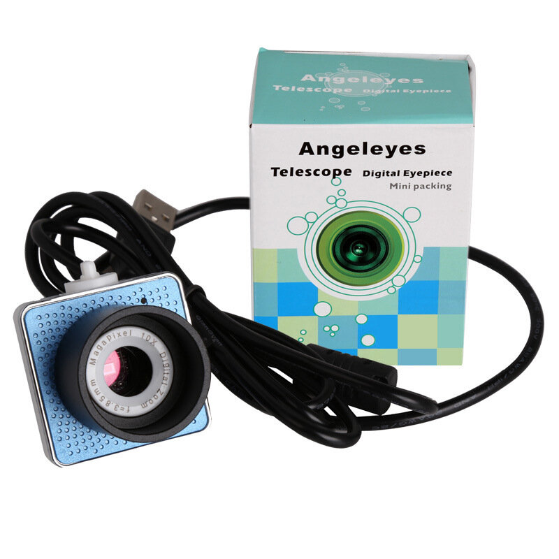 Câmera de ocular eletrônica IPRee® de 1,25 polegadas, lente digital USB, acessórios para telescópios astronômicos, conectando para telescópios astronômicos
