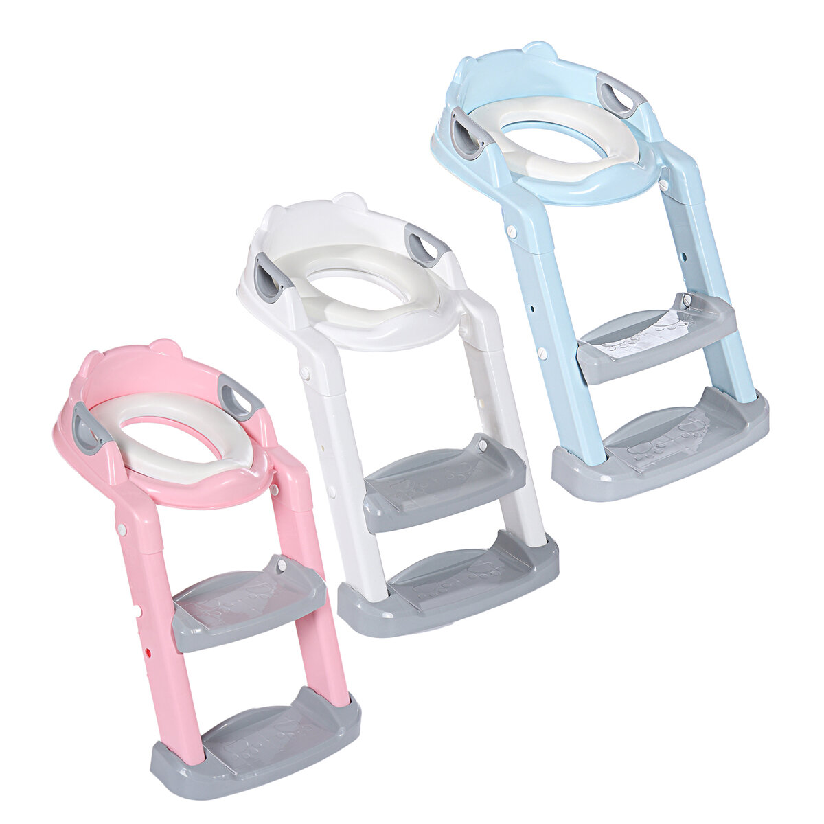 PVC Soft Advances Stepwise Children's Toilet ladder Folding Children's Toilet