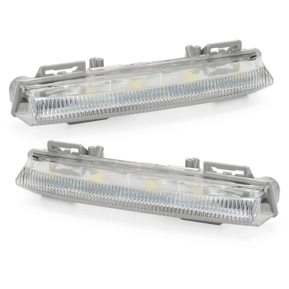 Car LED Front DRL Fog Lights Left/Right for Mercedes-Benz W204 W212 C250 C280 C350 E350 A2049068900,