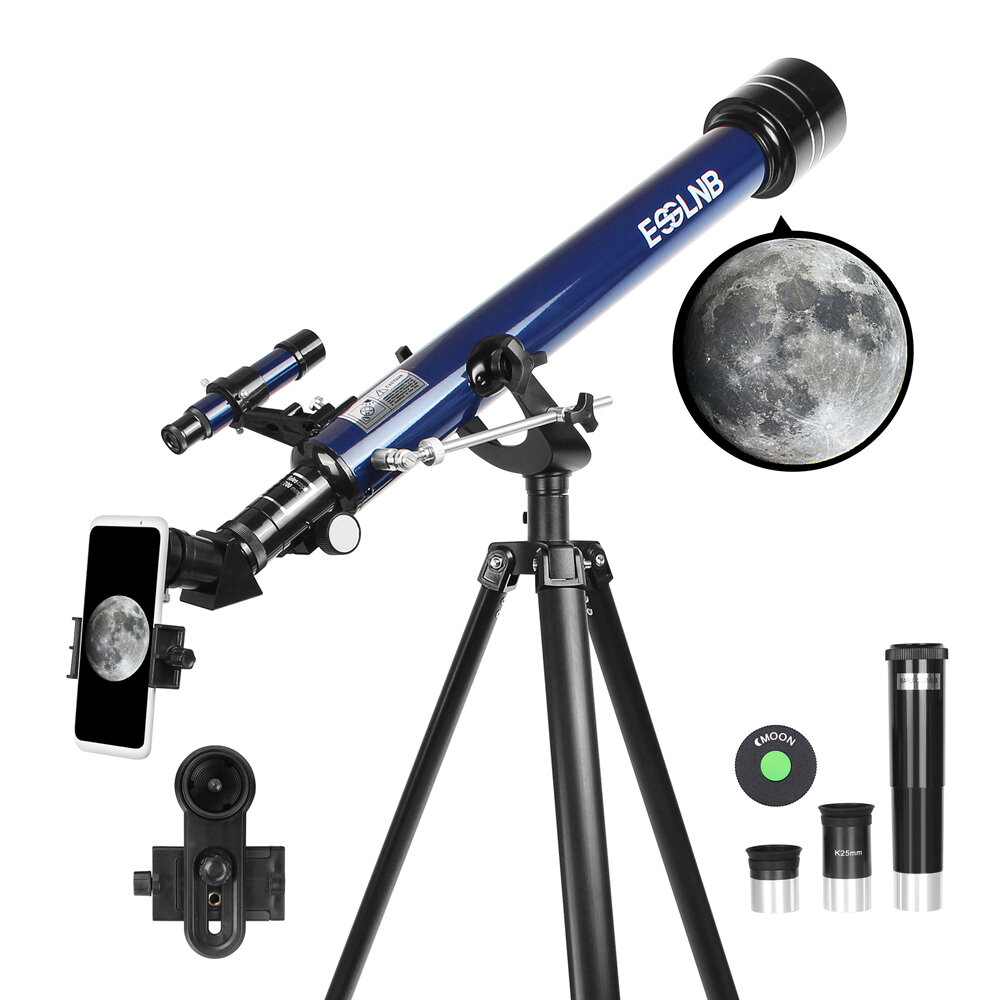 [US Direct] ESSLNB 28X-350X астрономический телескоп 60мм профессиональный астрономический телескоп для взрослых и детей-начинающих астрономов ES2016