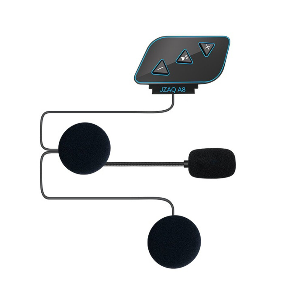 A8 Wireless BT Communication Headsets Rechargable Headphones Earphones for 5.0 bluetooth Motorcycle 