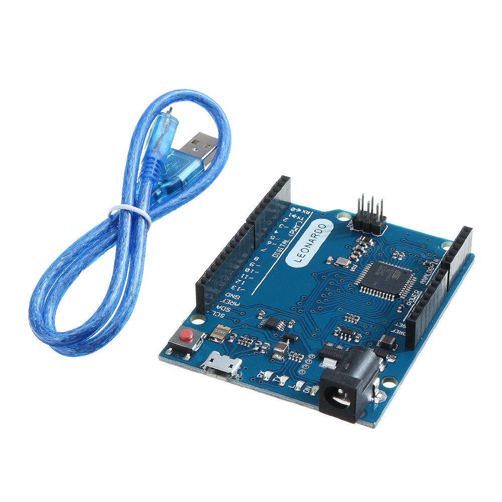 

Leonardo R3 Плата для разработки ATmega32U4 с USB-кабелем Geekcreit для Arduino - продукты, которые работают с официальн