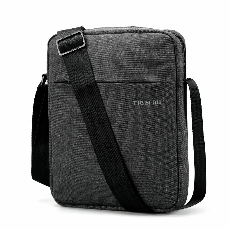 Tigernu Men Crossbody Bag Chest Bag Business Shoulder Bags Men Messenger Bag for 9.7 inch Tablet