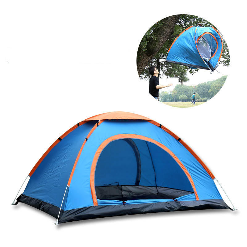 3-4 persone Tenda Parasole Apertura rapida automatica Tenda parasole Monostrato Impermeabile UV Tenda campeggio Escursionismo