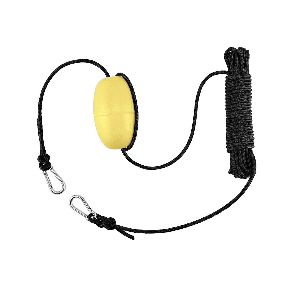 BSET METAL Single Drift Anchor Tow Rope Boating Floating Throw Anchor Line Portable Float Buoy Ancho