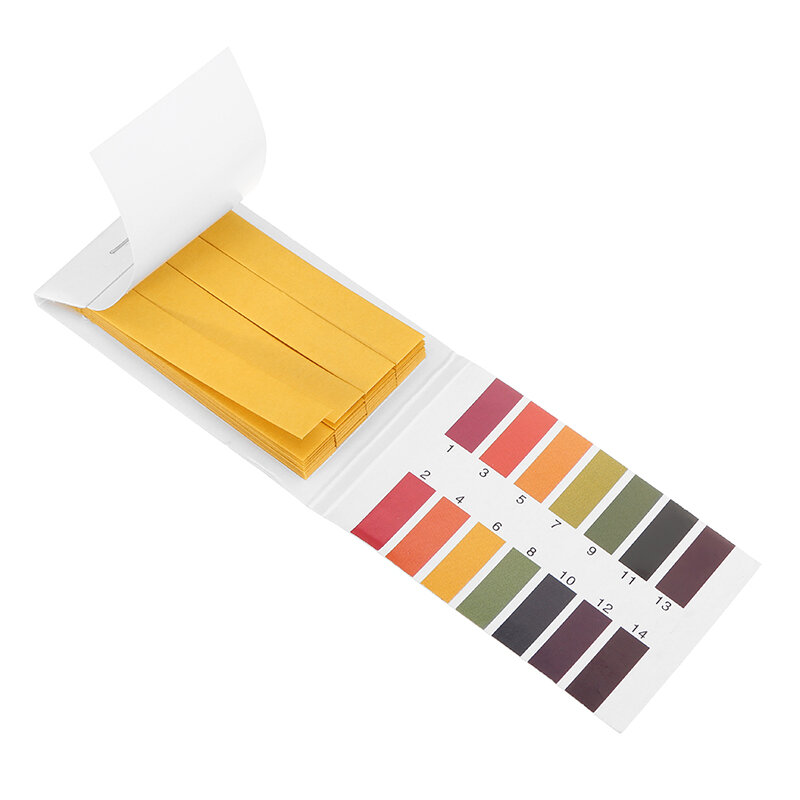 PH 1-14 Test Paper Litmus Strips PH Universal Indicator Paper with Color  Chart