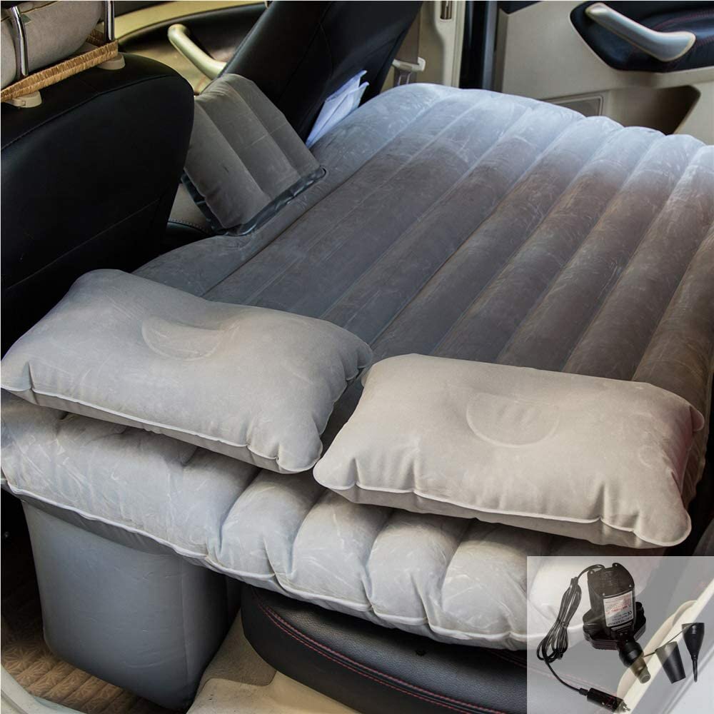 Car Travel Air Bed Back Seat Air Inflatable Sofa Mattress Multifunctional Pillow Outdoor Camping Mat