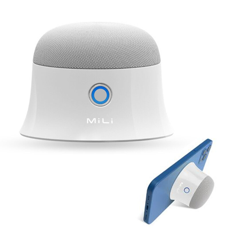MiLi HD-M12 Magnetische draadloze Bluetooth 5.0-luidspreker Stereogeluid TWS Mini draagbare luidspre
