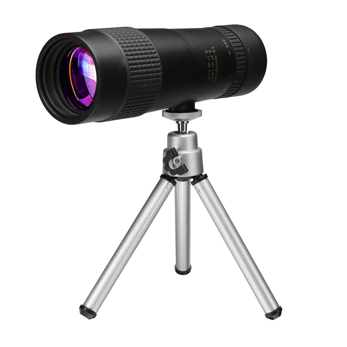Telescopio monoculare portatile mini zoom 10-30x40 con visione notturna diurna per esterni