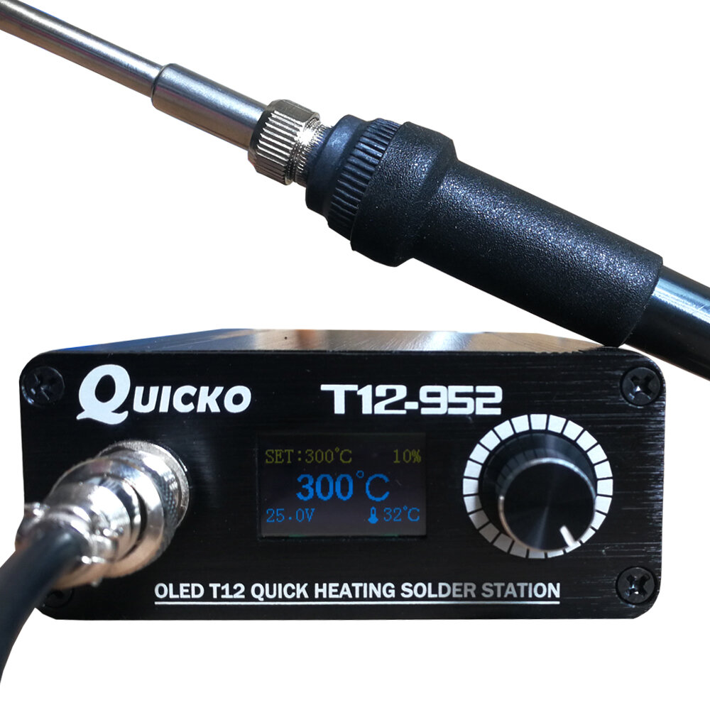 Quick Heating Soldering Station Electronics Welding Iron T12-952 Solder Stations