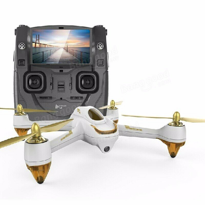 Blanco Hubsan H501S X4 Brushless Quadcopter Drone RC FPV Transmisor GPS 1080p HD C/ámara Cuadric/óptero