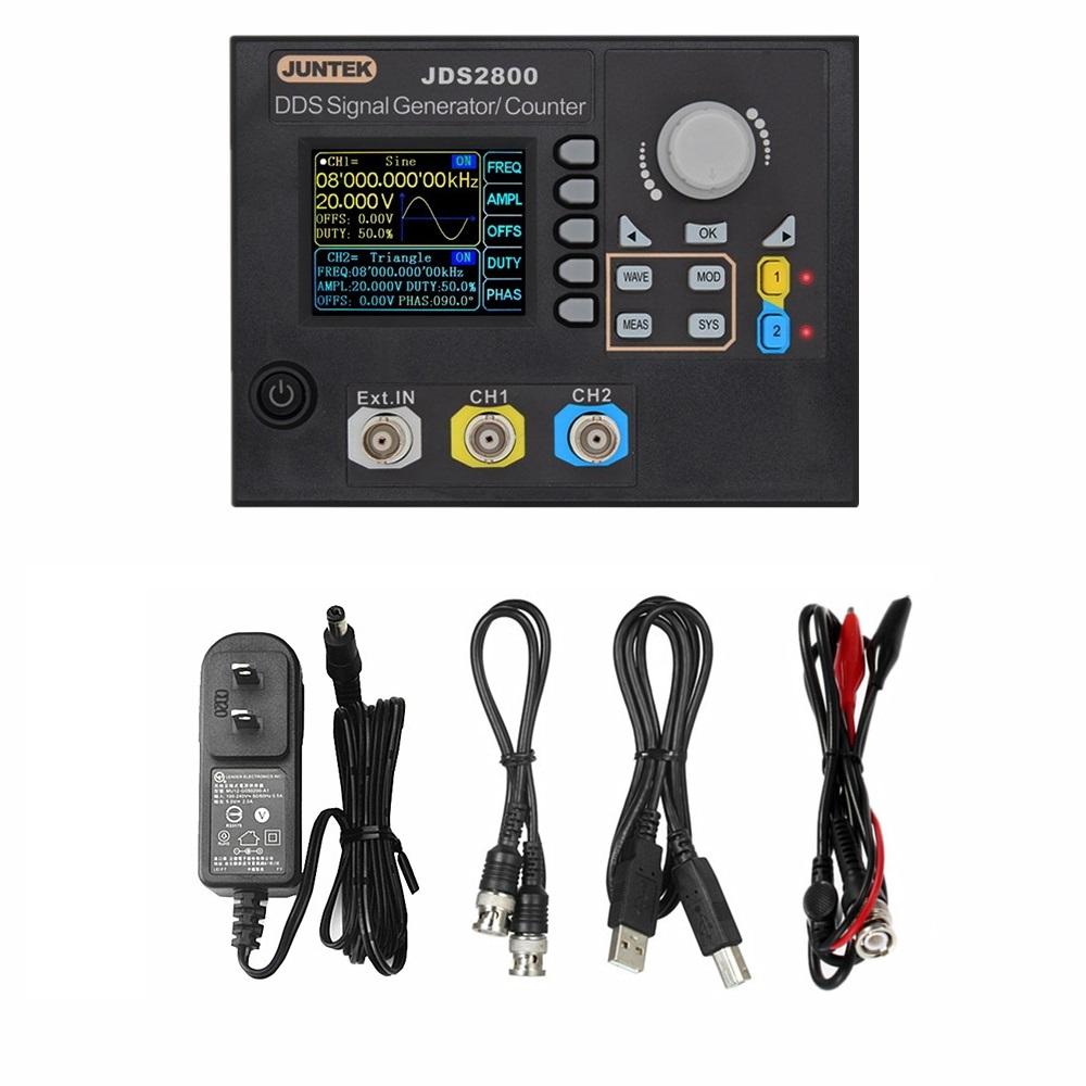 AC 100-240V JDS2900 15-60MHz DDS Signal Generator Counter Frequency Dual Channel