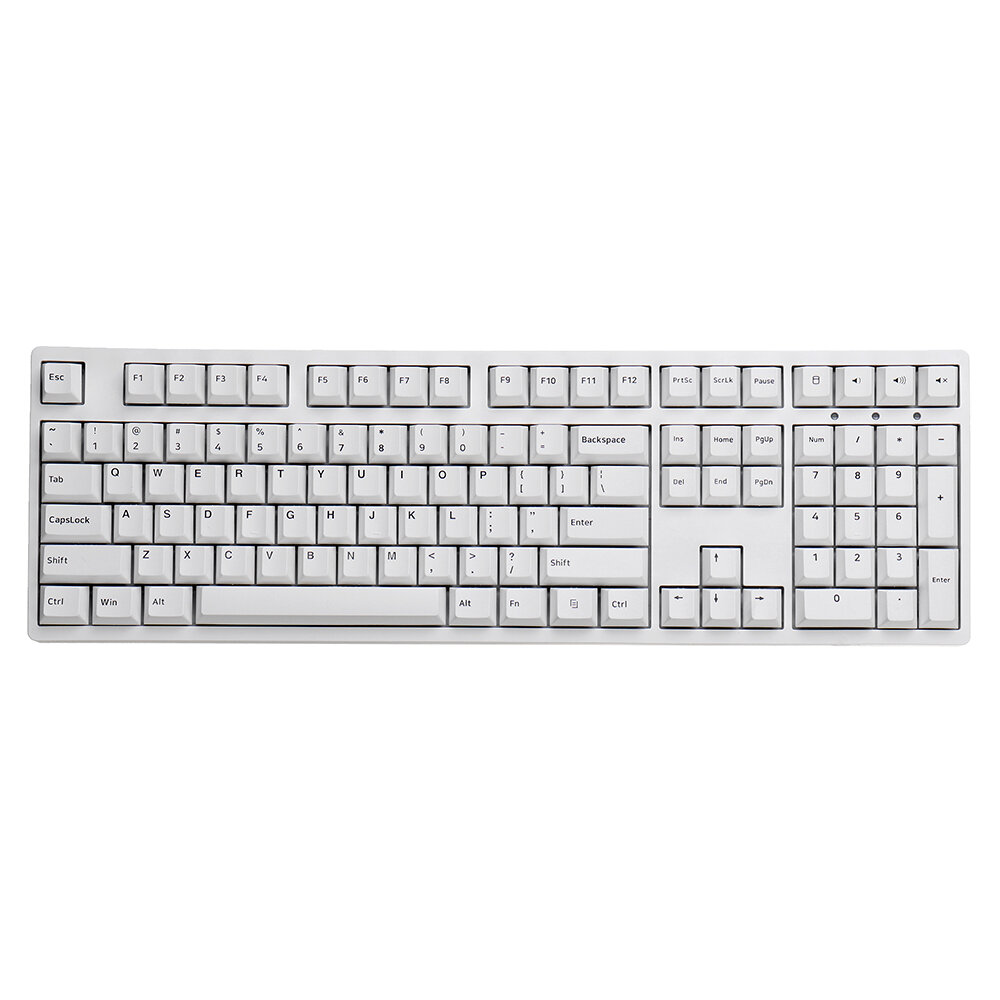 

108 клавиш минималистичный набор клавишных колпачков вишневый профиль PBT двухцветные литые колпачки для Механический Кл