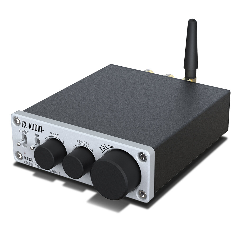 FX-Audio 502E-L Bluetooth5.1 2.0 CH 60W HIFI Mini Audio Digitale Versterker
