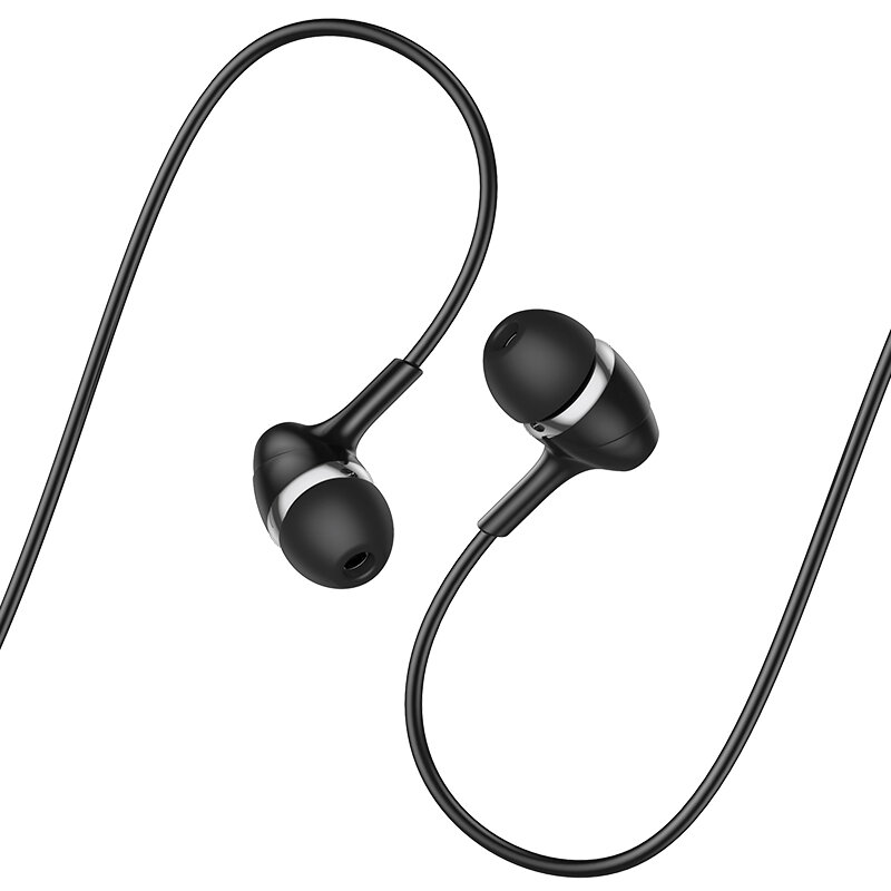 

HOCO M76 3.5mm In-ear Wired Earphones Elegant Graphene Dynamic Driver Stereo Earbuds IPX5 Waterproof Headphone With Mic