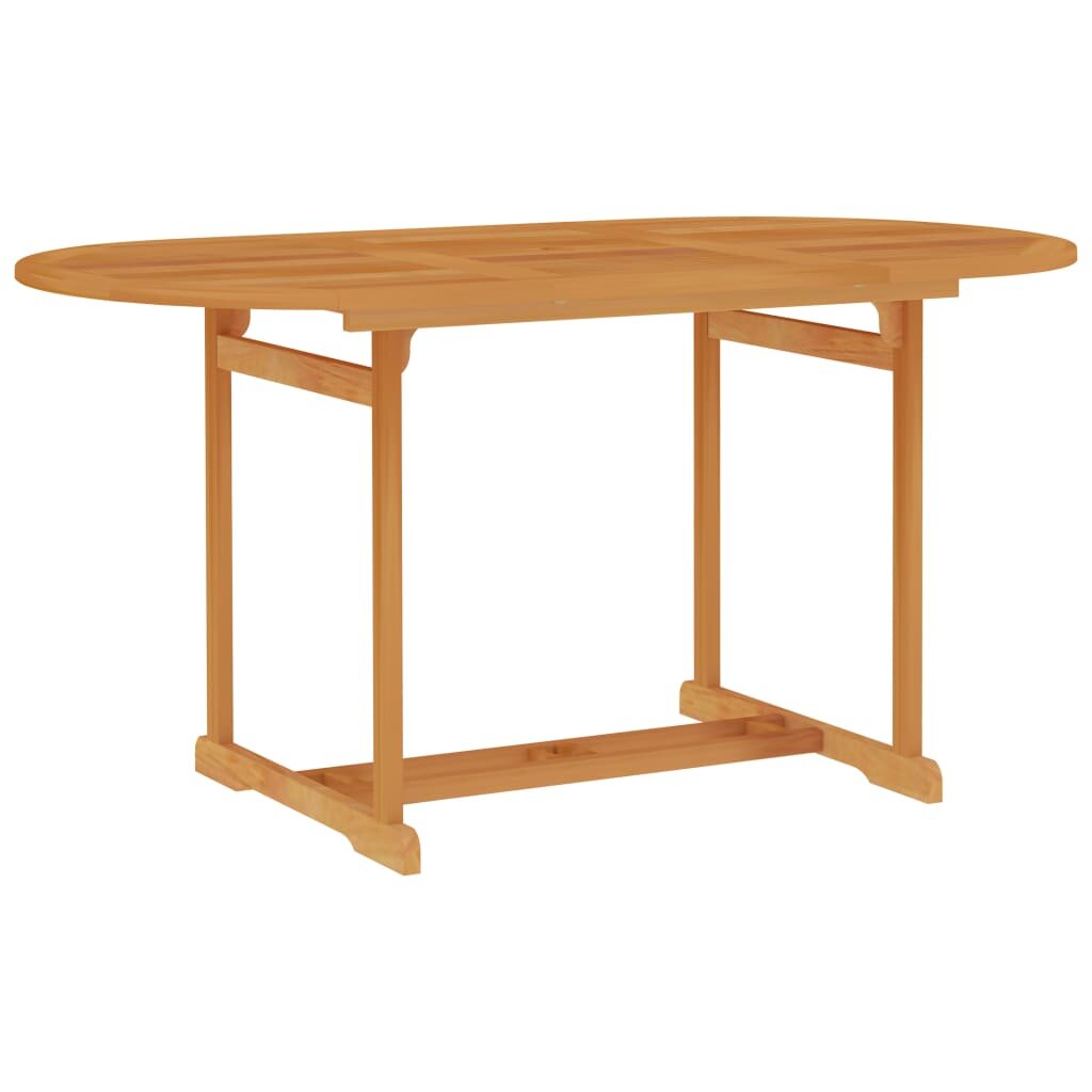 

Garden Table 59.1"x35.4"x29.5" Solid Teak Wood